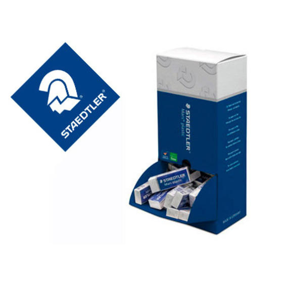 Goma staedtler mars plastic 526/50 expositor de 40 unidades