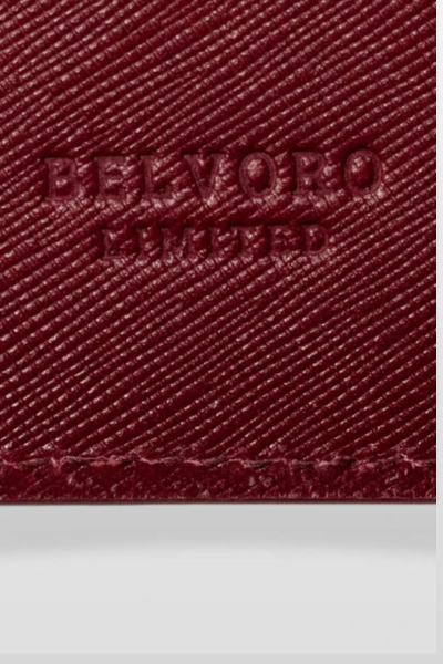 Tarjetero Granate Saffiano Max